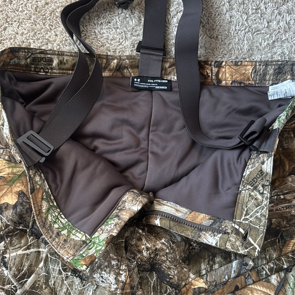 NWT Mens Under Armour Realtree Edge Extreme Season Hunting CamoPants 1316736 XXL - Picture 3 of 11